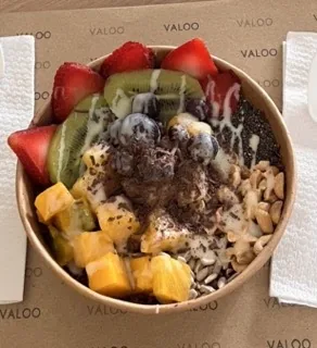 Açaí bowl Valoo con frutas
