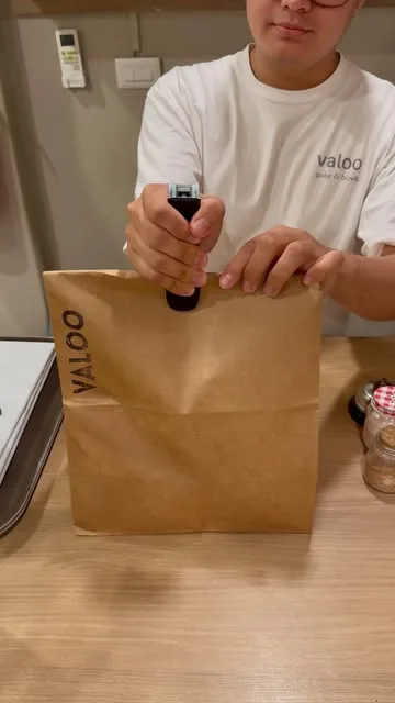 Pedido Valoo en bolsa kraft