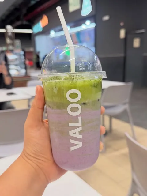 Uva matcha en vaso Valoo